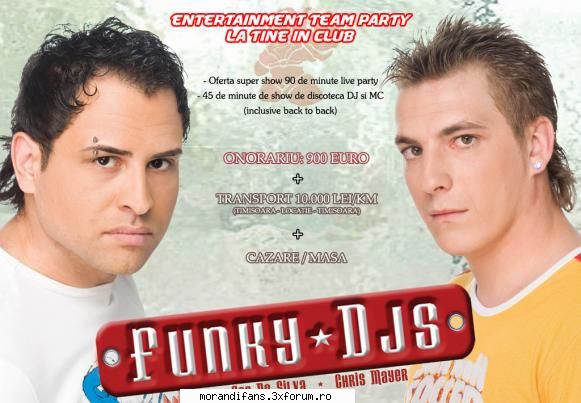 Funky Dj's - O poza cu trupa, scz Deea, ti-am luat-o inainte - � Other Bands �