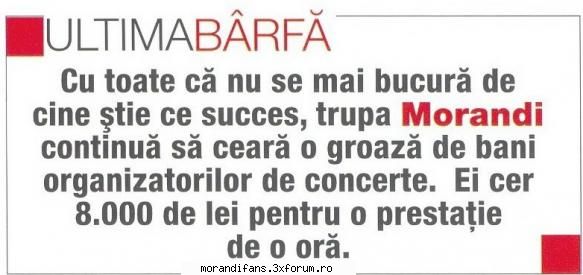 Gossips - @ Unul dintre cele mai tampite articole pe care - � MoRanDi Band �