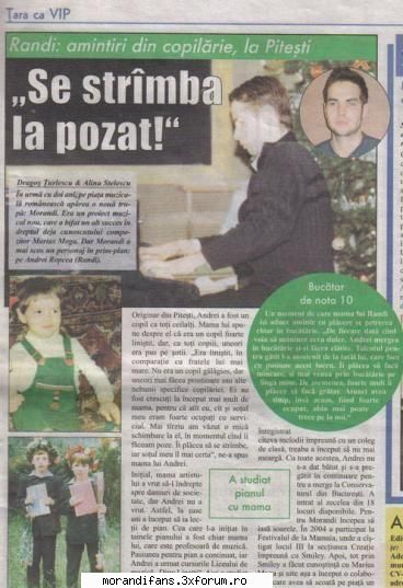 Magazine...Newspaper..etc! - e cam foarte vechi articolul dar am zs sa il pun - � Aparitii in Reviste �