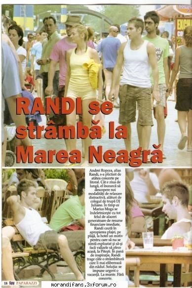 Magazine...Newspaper..etc! - In spy este un articol..cam penibil ce'i drept - � Aparitii in Reviste �